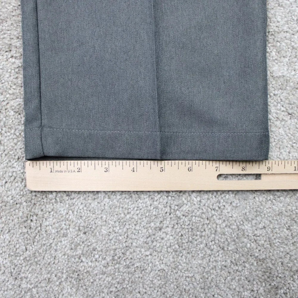 Haggar‎ Pants NWT Mens 36x34 Gray Cool 18 Classic Fit Flat Front Non-Iron Flex